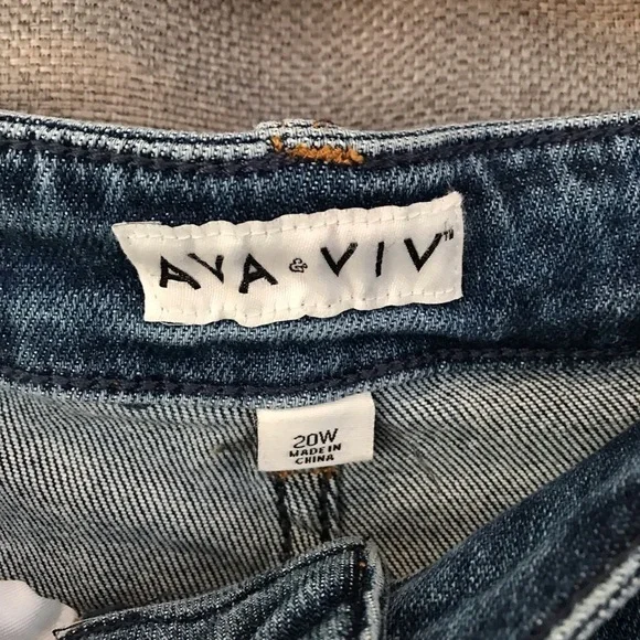NWT Ava & Viv Jean Shorts - Picture 7 of 11